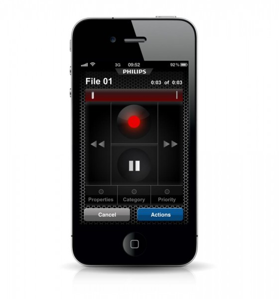 SpeechExec Dictation Hub iPhone